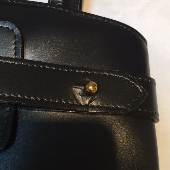 Handbag all genuine leather Vintage (1950) - Picture 7 of 8